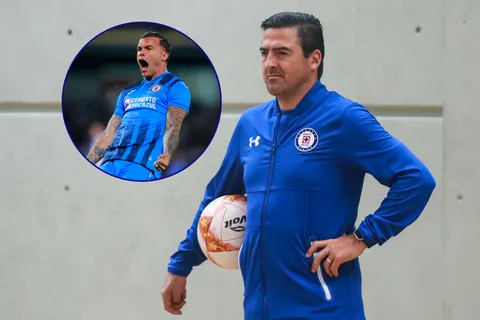 Christian Tabó concentrado para el siguiente partido de Cruz Azul