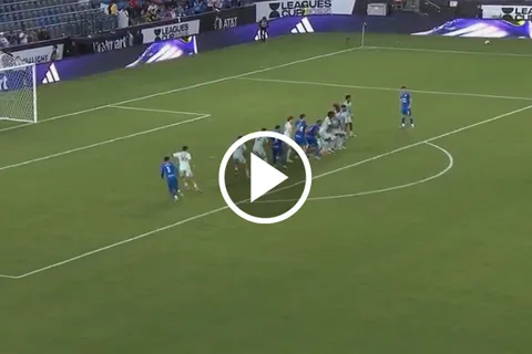 El golazo de tiro libre con el que Mateusz Bogusz casi cierra el estadio ante Colorado en Leagues Cup